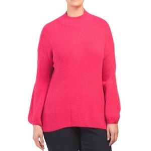 Rachel Rachel Roy plus size hot pink sweater